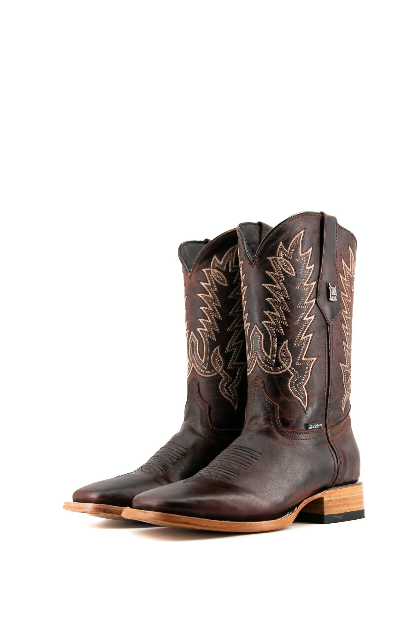 Palmitas Ebano Square Toe Cowboy Boot