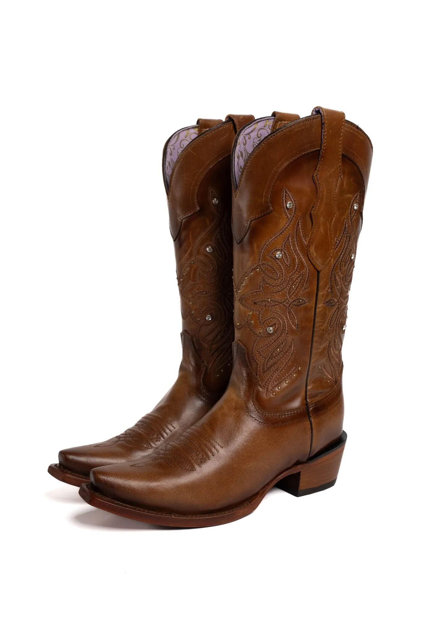 Pamela Apolz Short Shaft Snip Toe Cowgirl Boot FINAL SALE