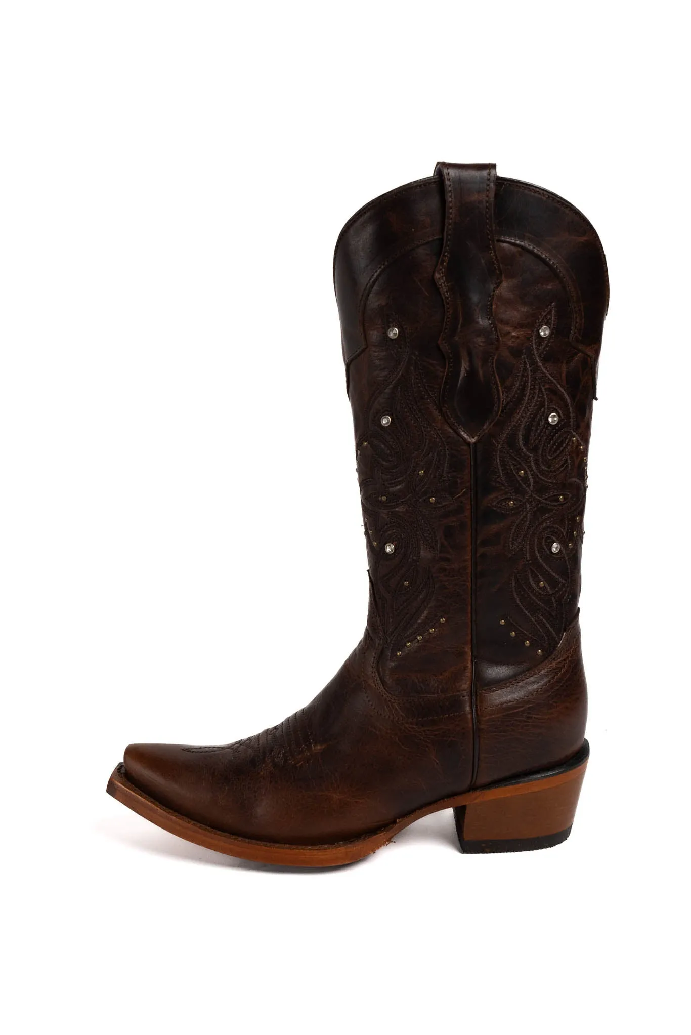 Pamela Apolz Short Shaft Snip Toe Cowgirl Boot FINAL SALE