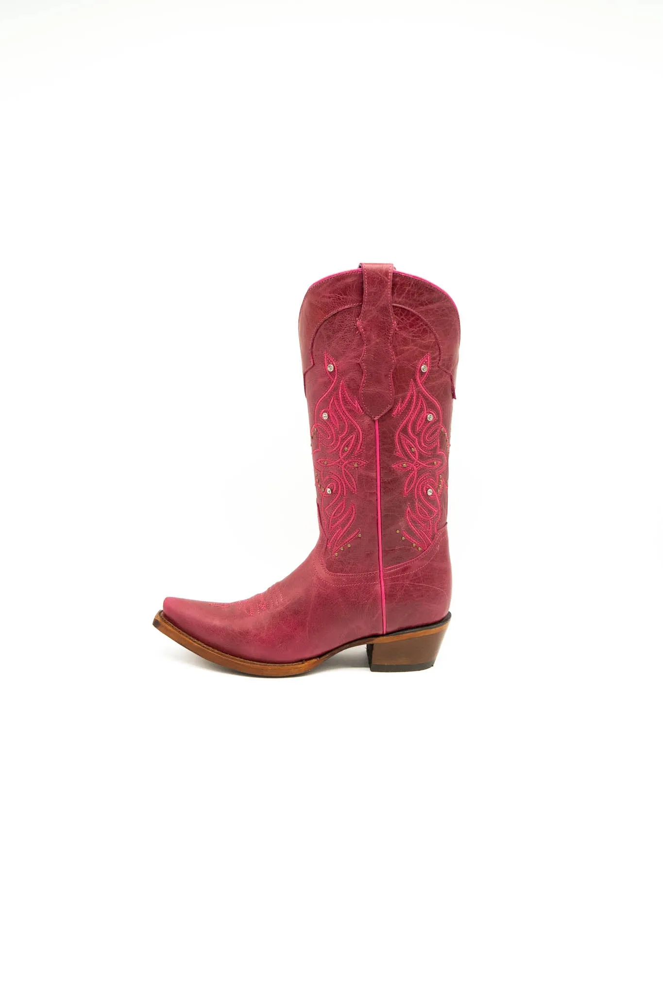 Pamela Apolz Short Shaft Snip Toe Cowgirl Boot FINAL SALE