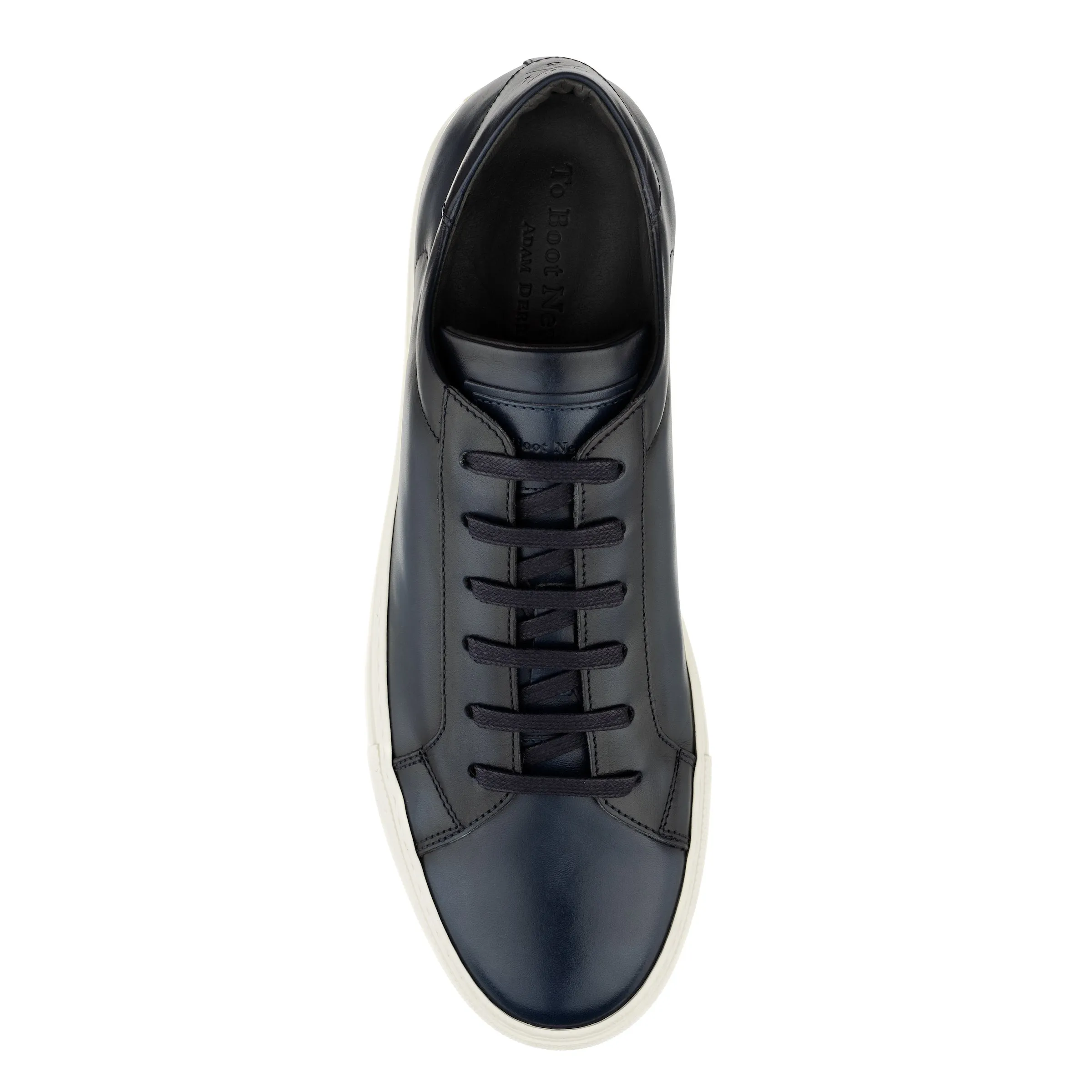 Pescara Navy Blue Calf Sneaker