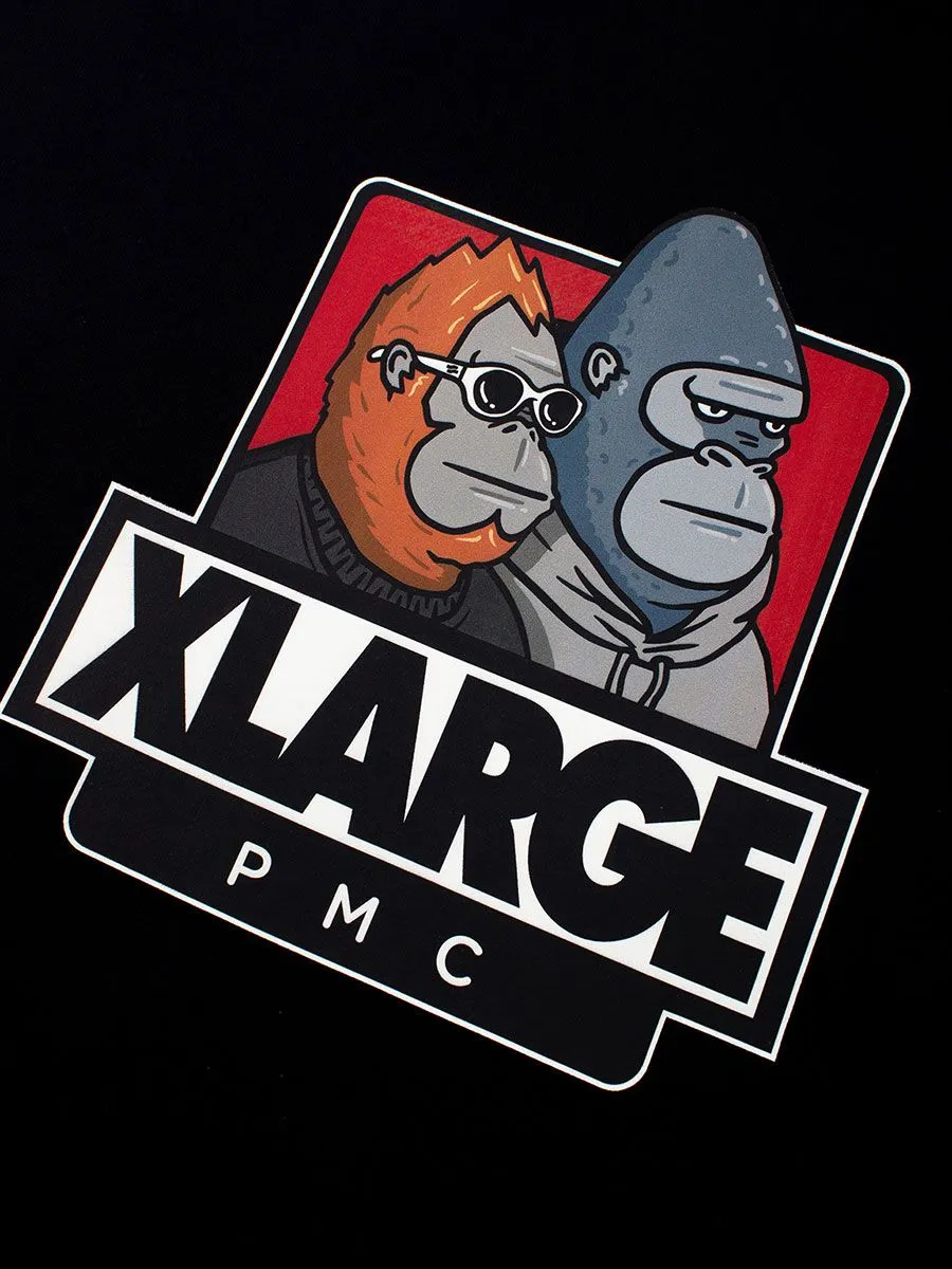 PMC x XLARGE Joined Logo Hoody - Black