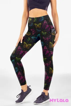 Pocket Leggings OS (Butterfly Dreams)