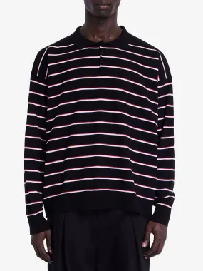 POLO SWEATER IN COTTON