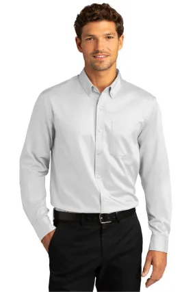 Port Authority Clothing W808 Port Authority   Long Sleeve SuperPro React   Twill Shirt SKU: W808