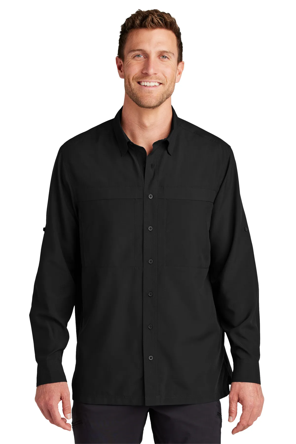 Port Authority Clothing W960 Port Authority   Long Sleeve UV Daybreak Shirt SKU: W960