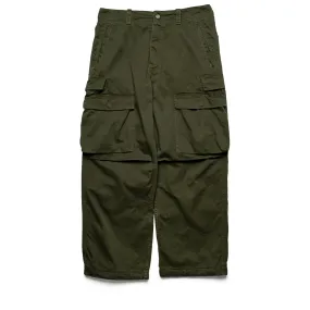 Purple Brand Double Pocket Cargo Pant - Green