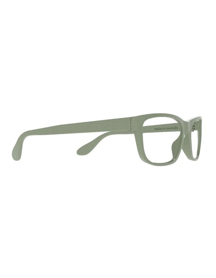 Recycled Money Reading Glasses in Green