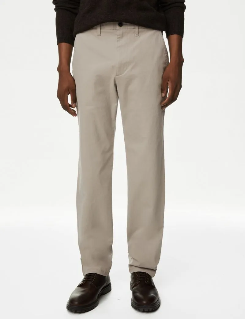 Regular Fit Stretch Chinos