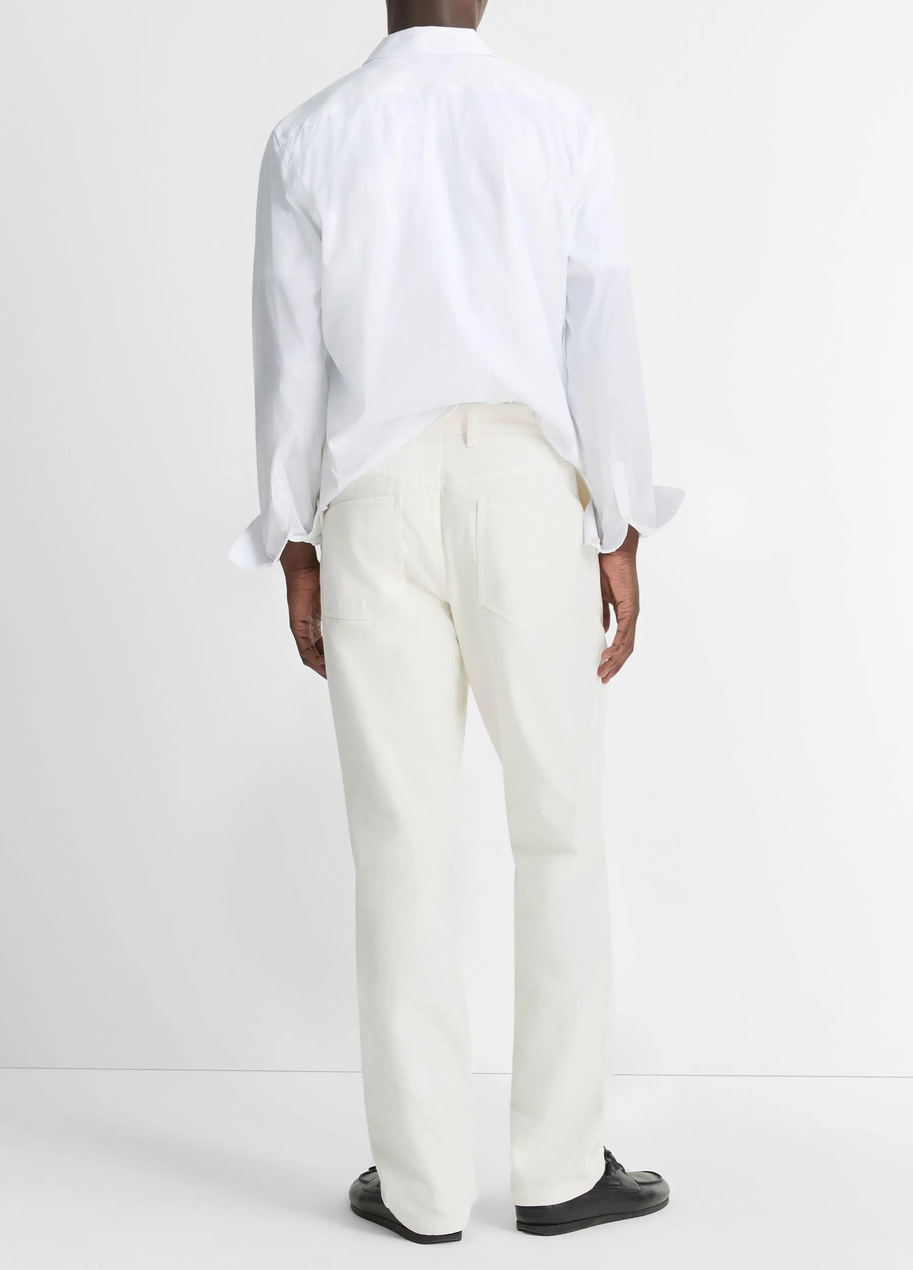 Relaxed 5-Pocket Cotton Pant