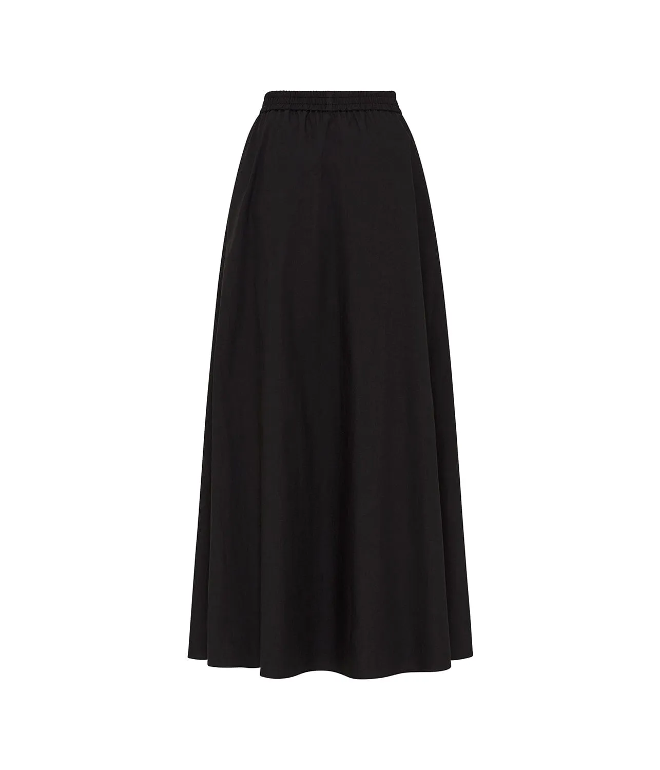 RELAXED EVERYDAY SKIRT- BLACK