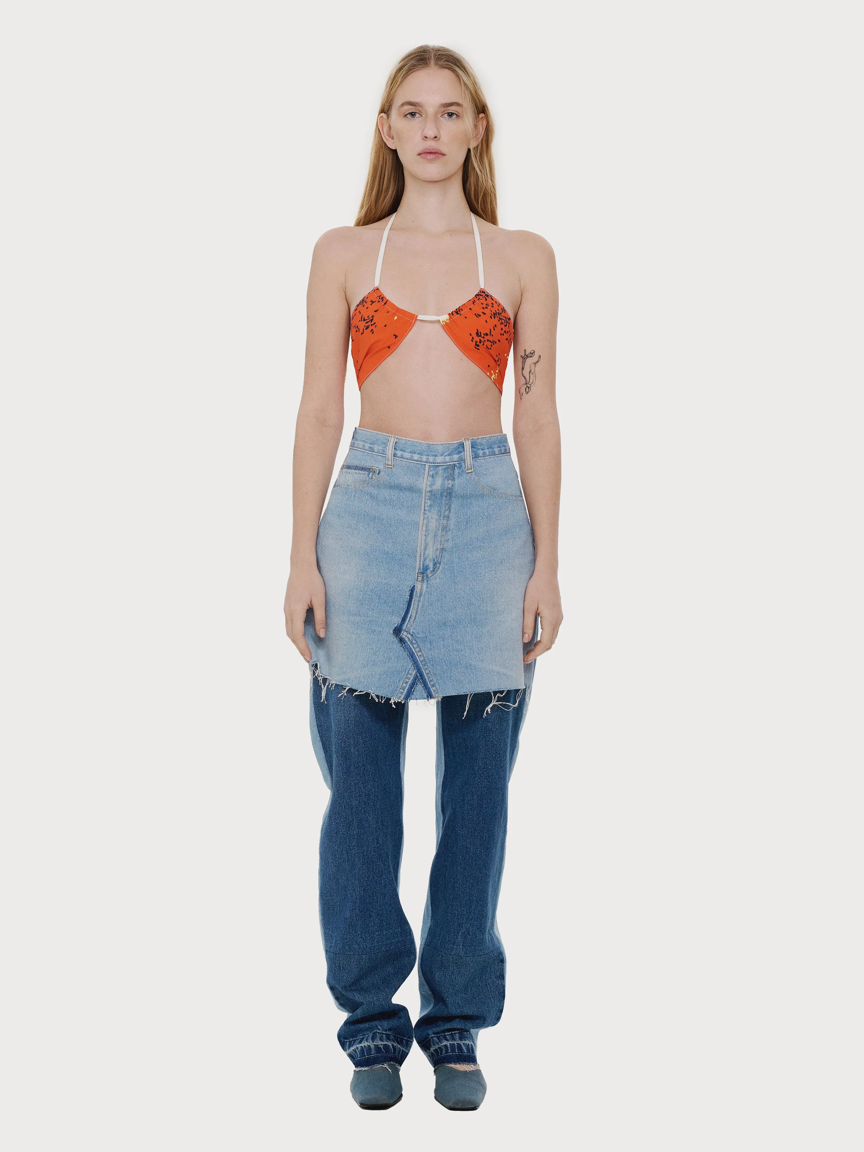 Reworked Skirty Jeans