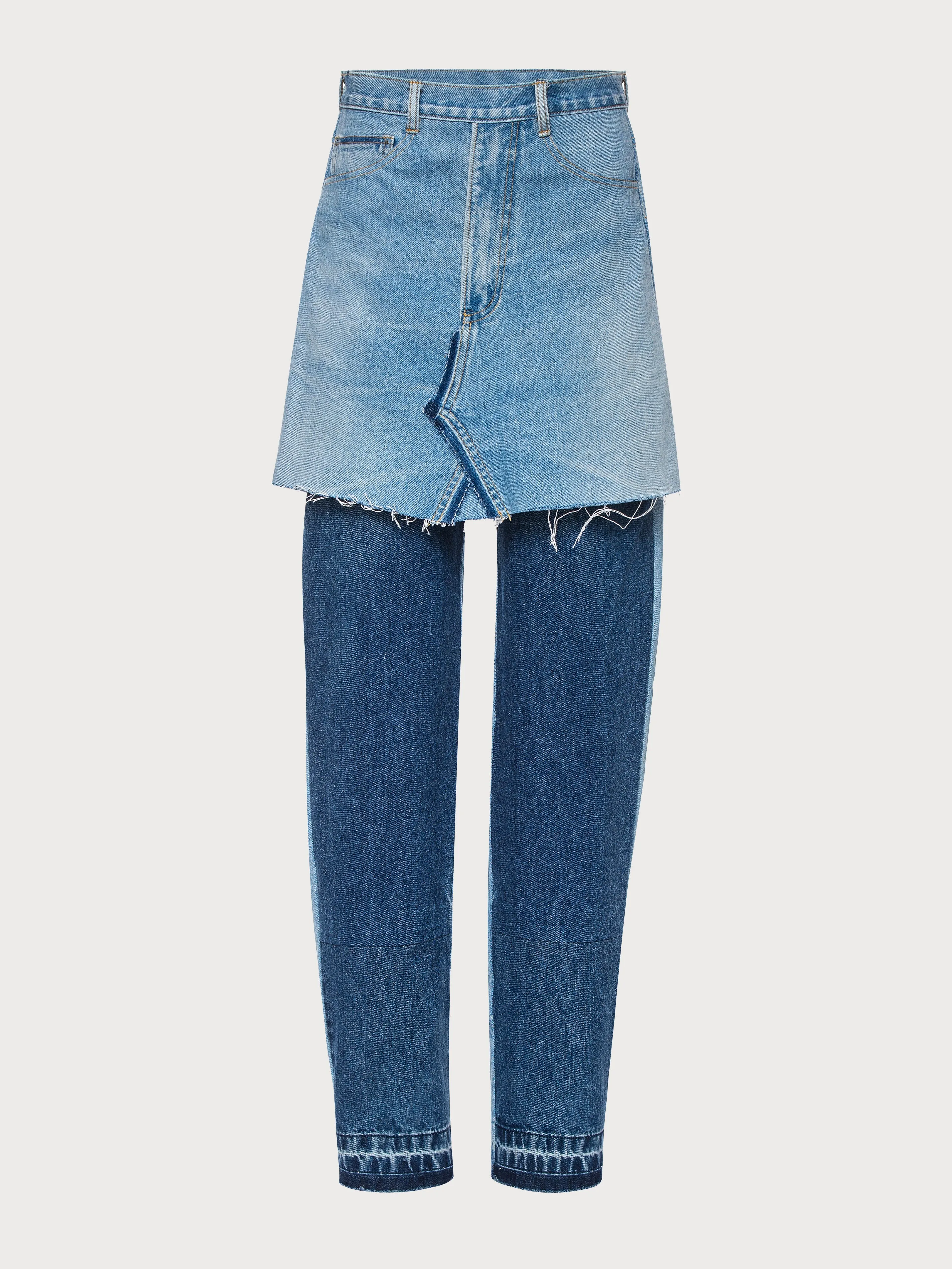 Reworked Skirty Jeans