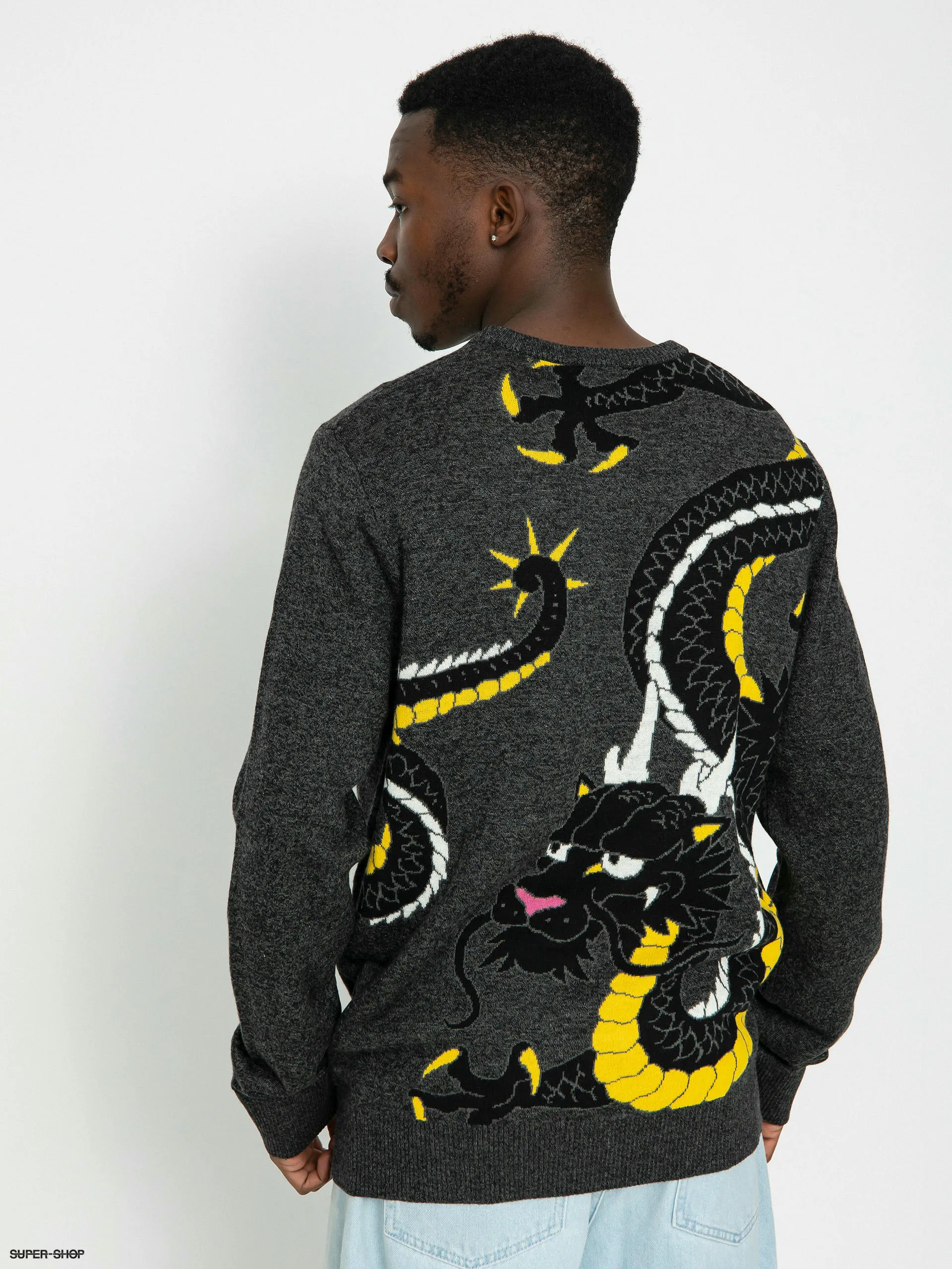 RipNDip Ryu Sweater (black heather)