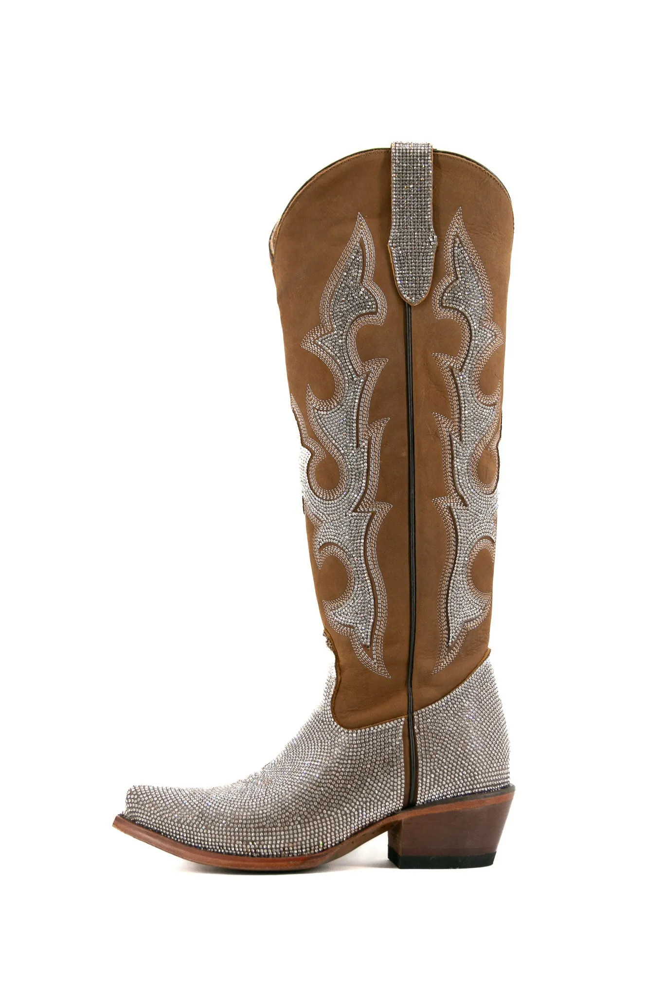 Salome Starlight Rhinestone Tall Cowgirl Boot