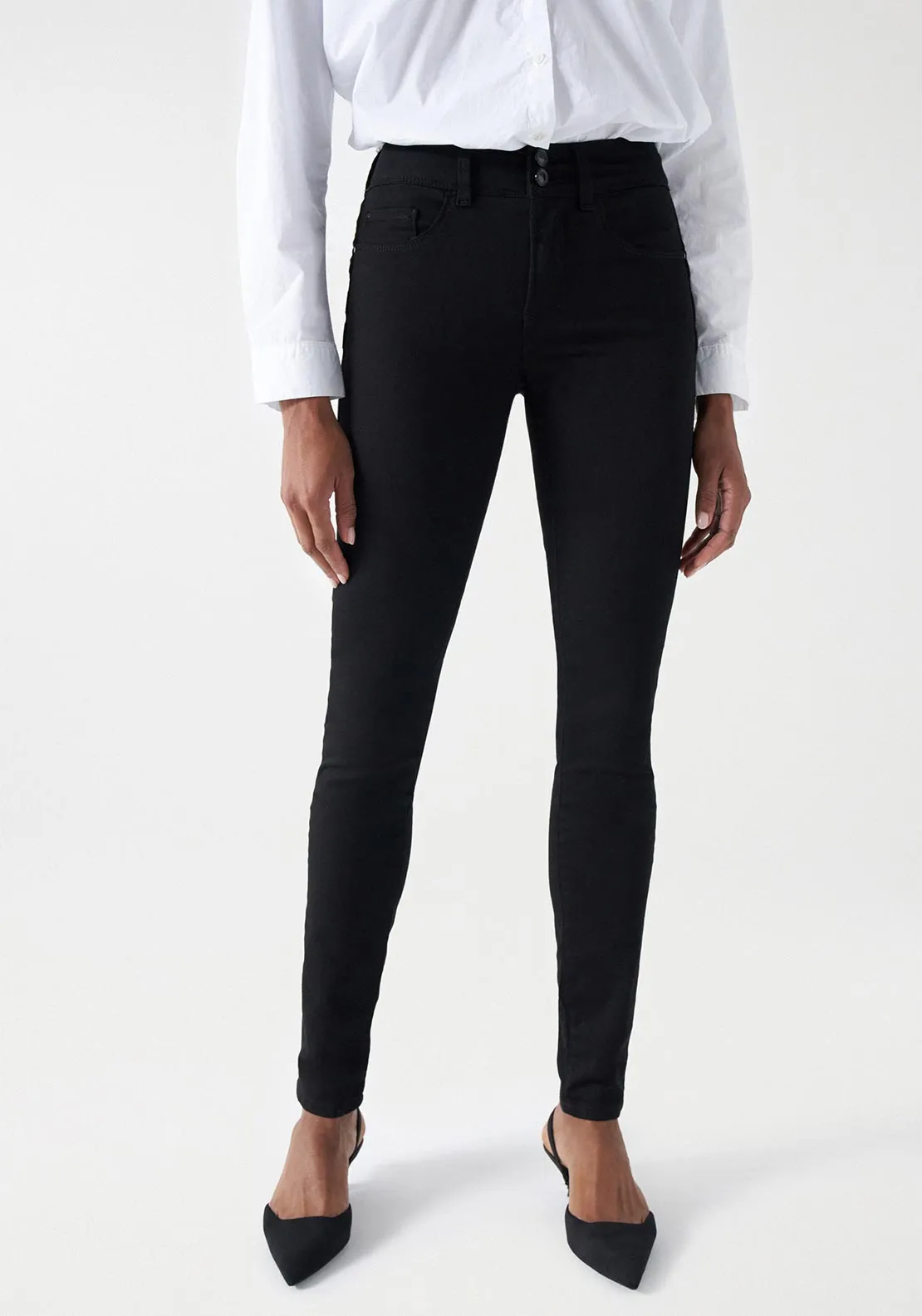 Salsa Secret Push In Skinny Jeans, True Black