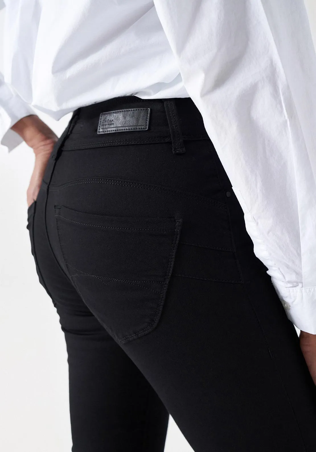 Salsa Secret Push In Skinny Jeans, True Black