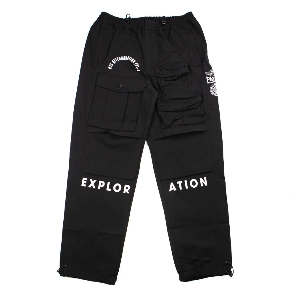 Sky Explorer Cargo Pant (Black)