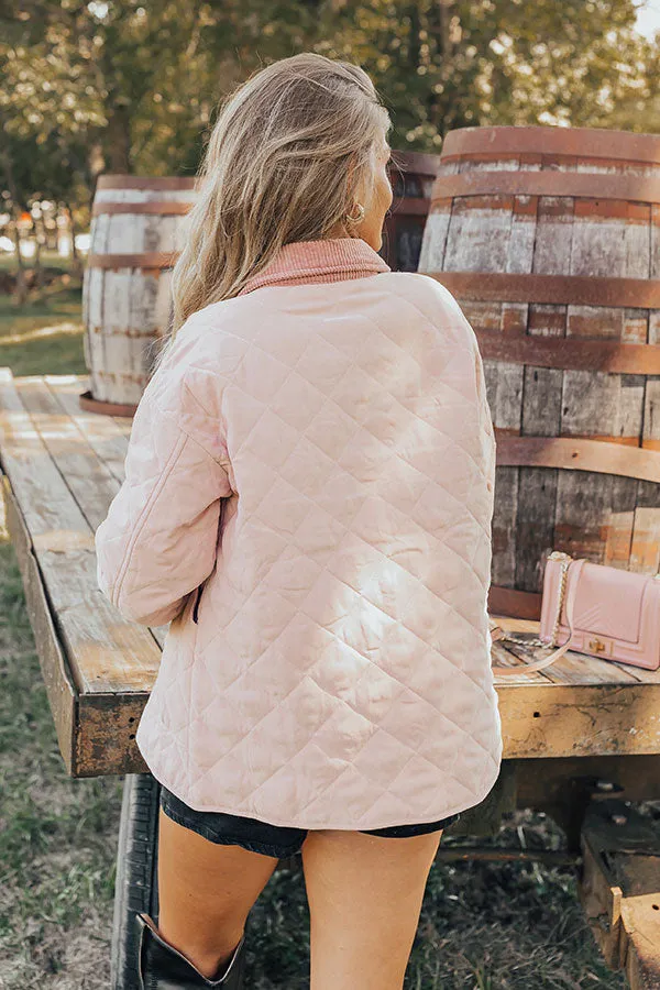 Snow Capped Cutie Quilted Jacket