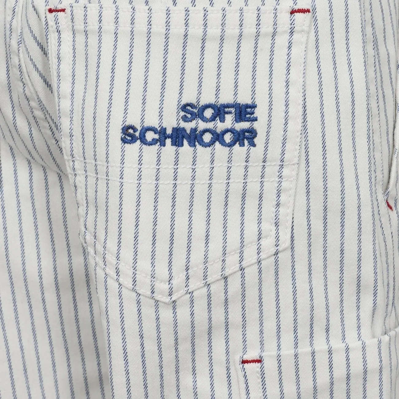 Sofie Schnoor Blue Striped Trousers