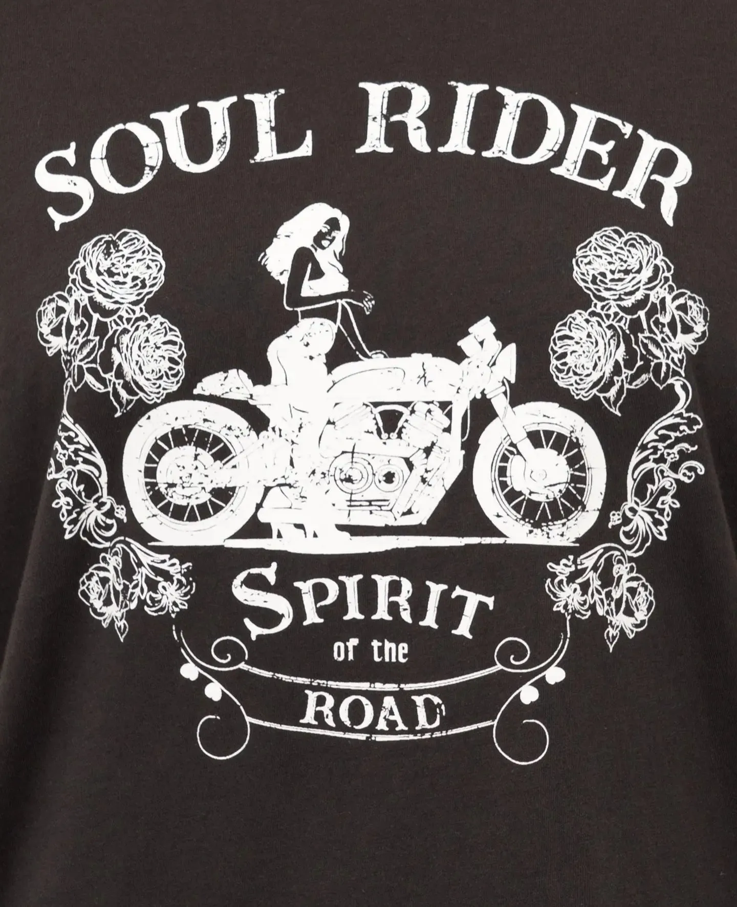 Soul Rider Vintage T Shirt - Black