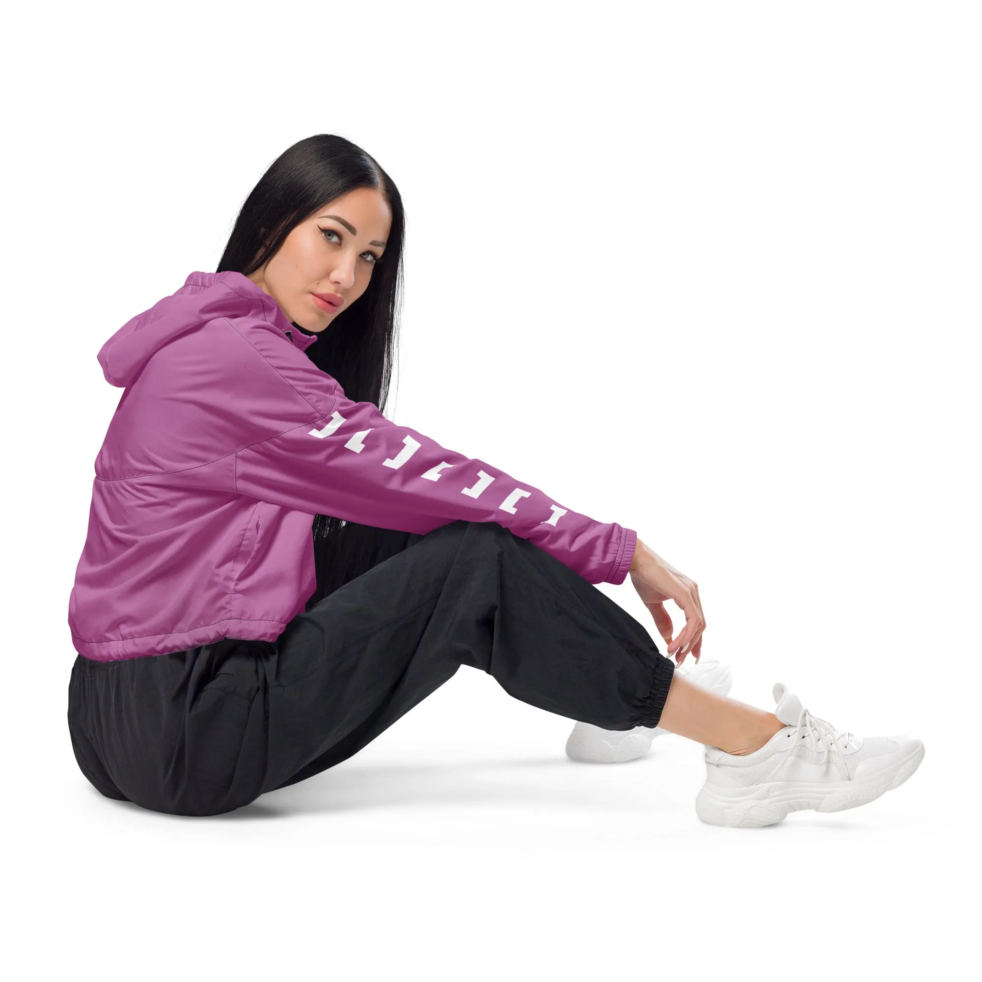 Sqdltd SP23 Women’s cropped windbreaker SC