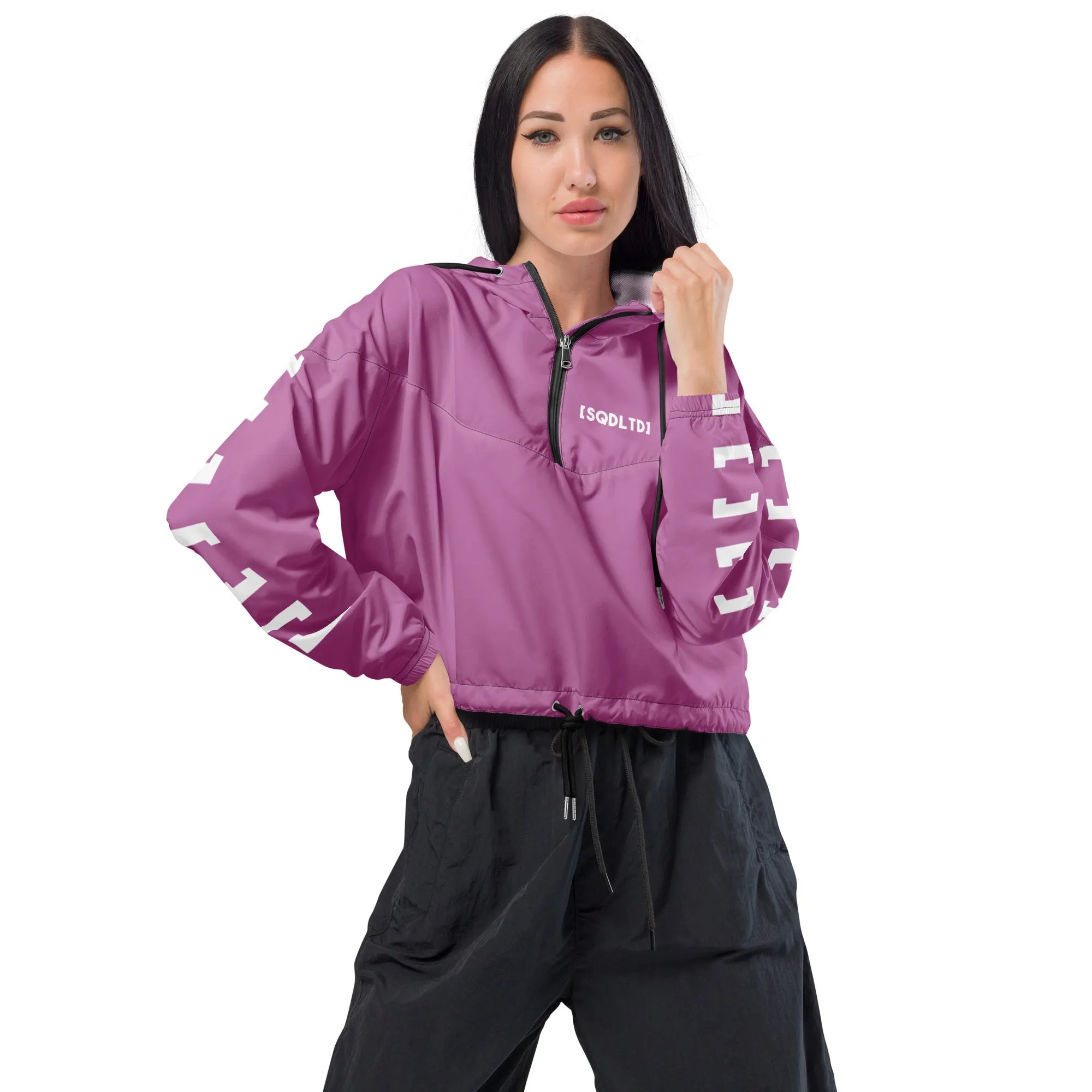 Sqdltd SP23 Women’s cropped windbreaker SC