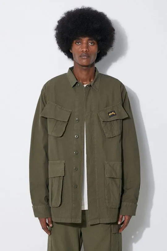 Stan Ray jacket Tropical men's green color SS2404922