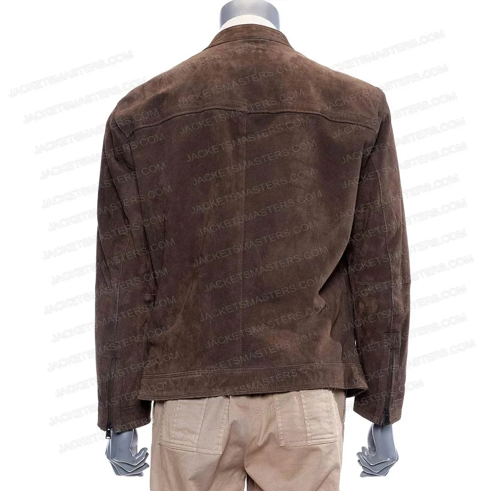 Star Trek Picard Patrick Stewart Suede Leather Jacket