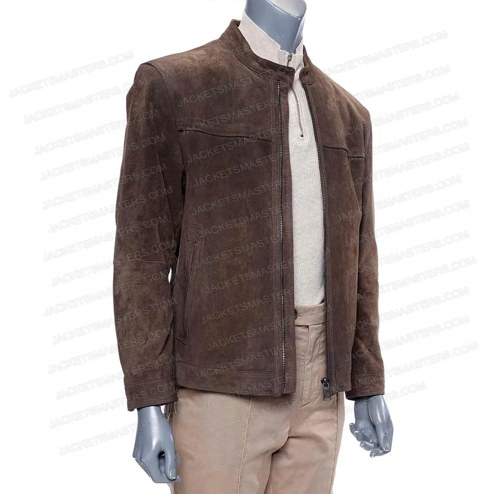 Star Trek Picard Patrick Stewart Suede Leather Jacket