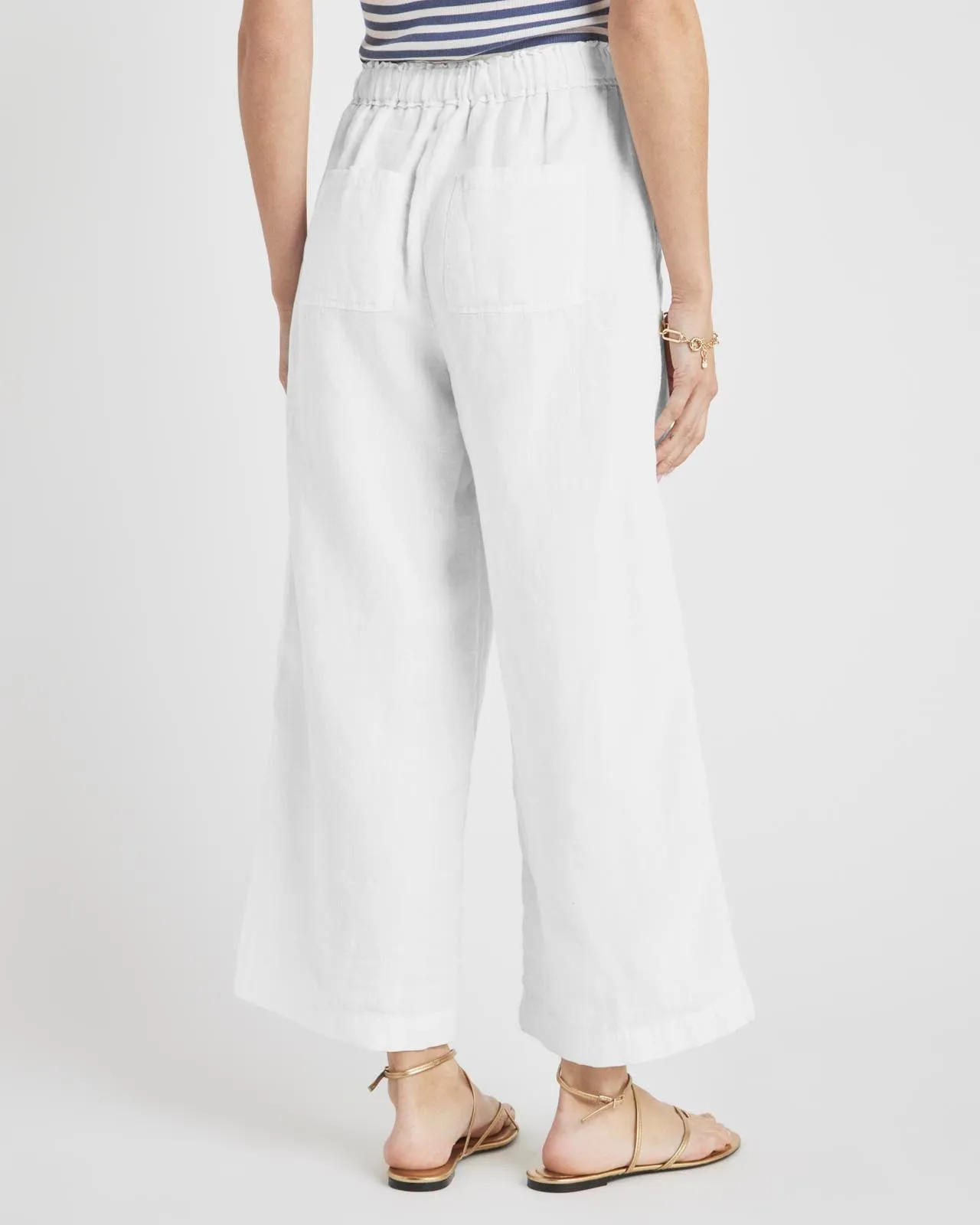 Stella Linen Crop Pant