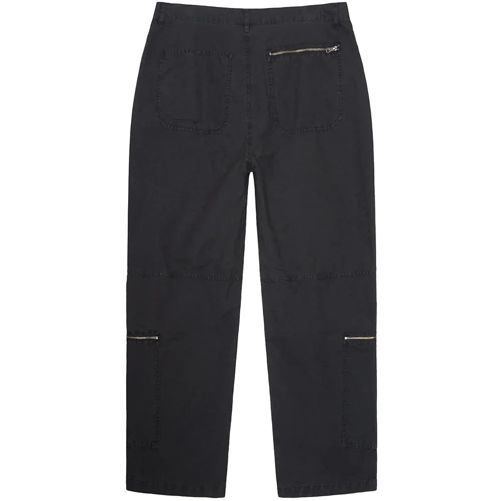 STSSY NYCO FLIGHT PANT // BLACK