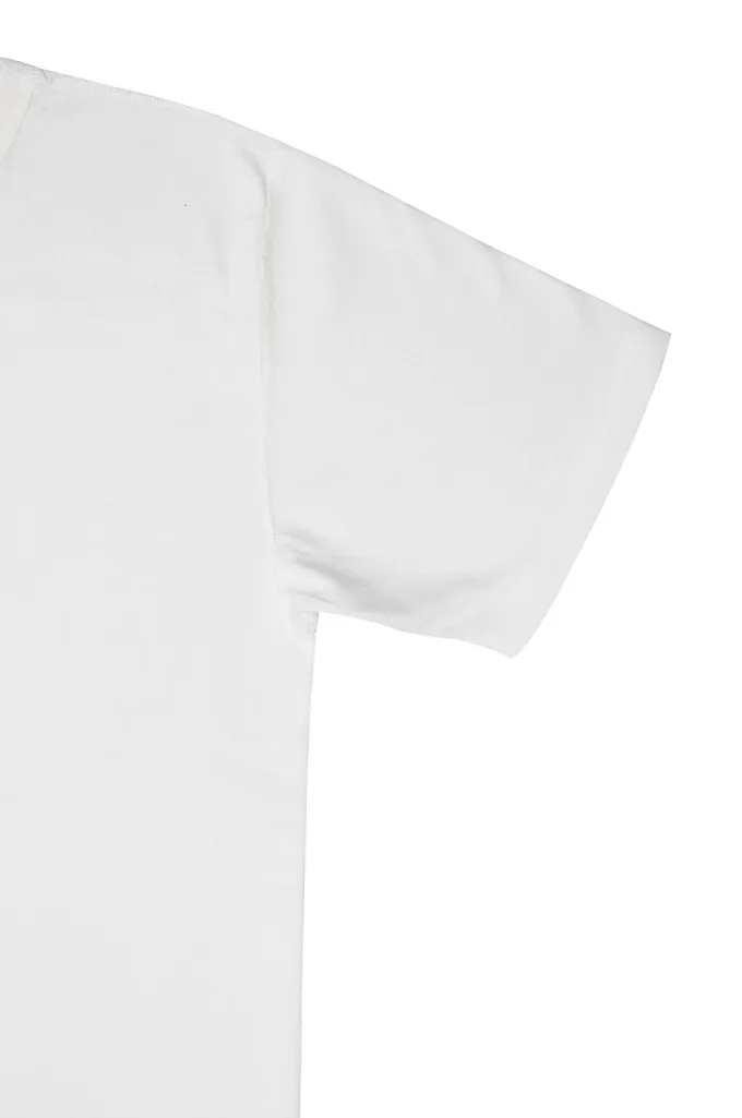 Studio D’Artisan Tsuri-Ami Loopwheeled Blank T-Shirts - Plastic-Packed White