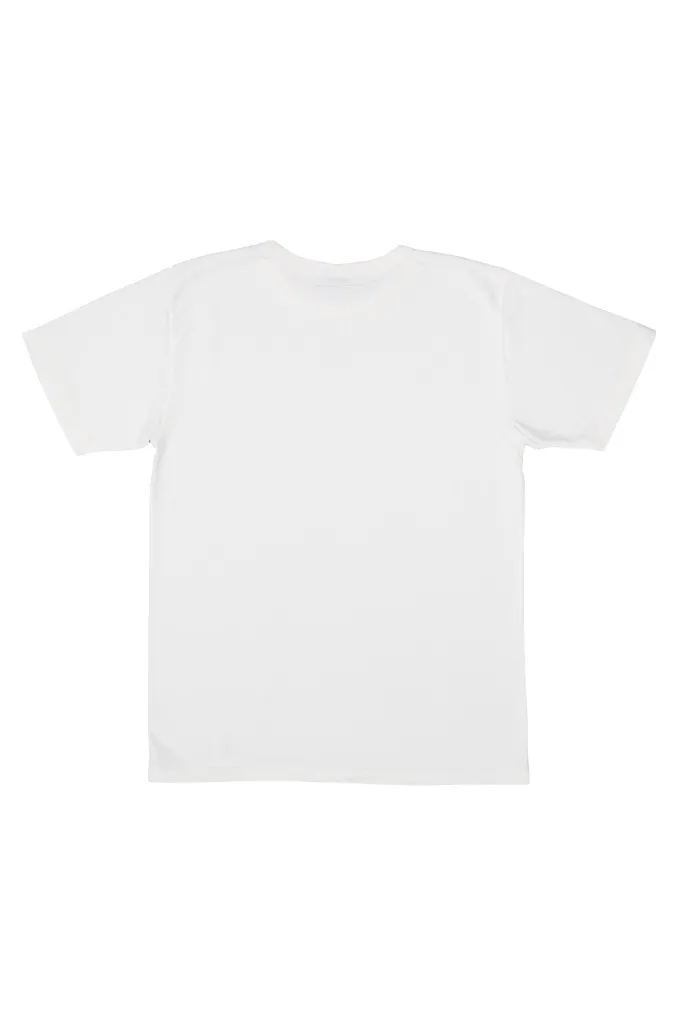 Studio D’Artisan Tsuri-Ami Loopwheeled Blank T-Shirts - Plastic-Packed White