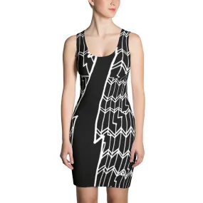 Sublimation Cut & Sew Dress Lightning