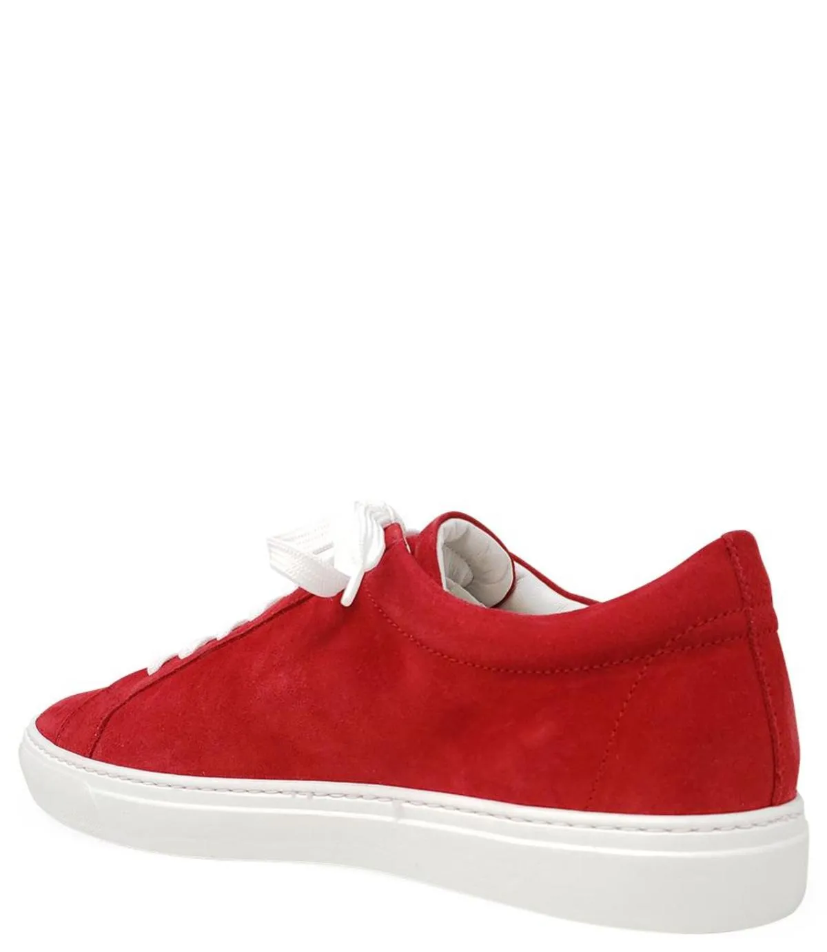 Suede Sirius Star Mens Sneaker - Red