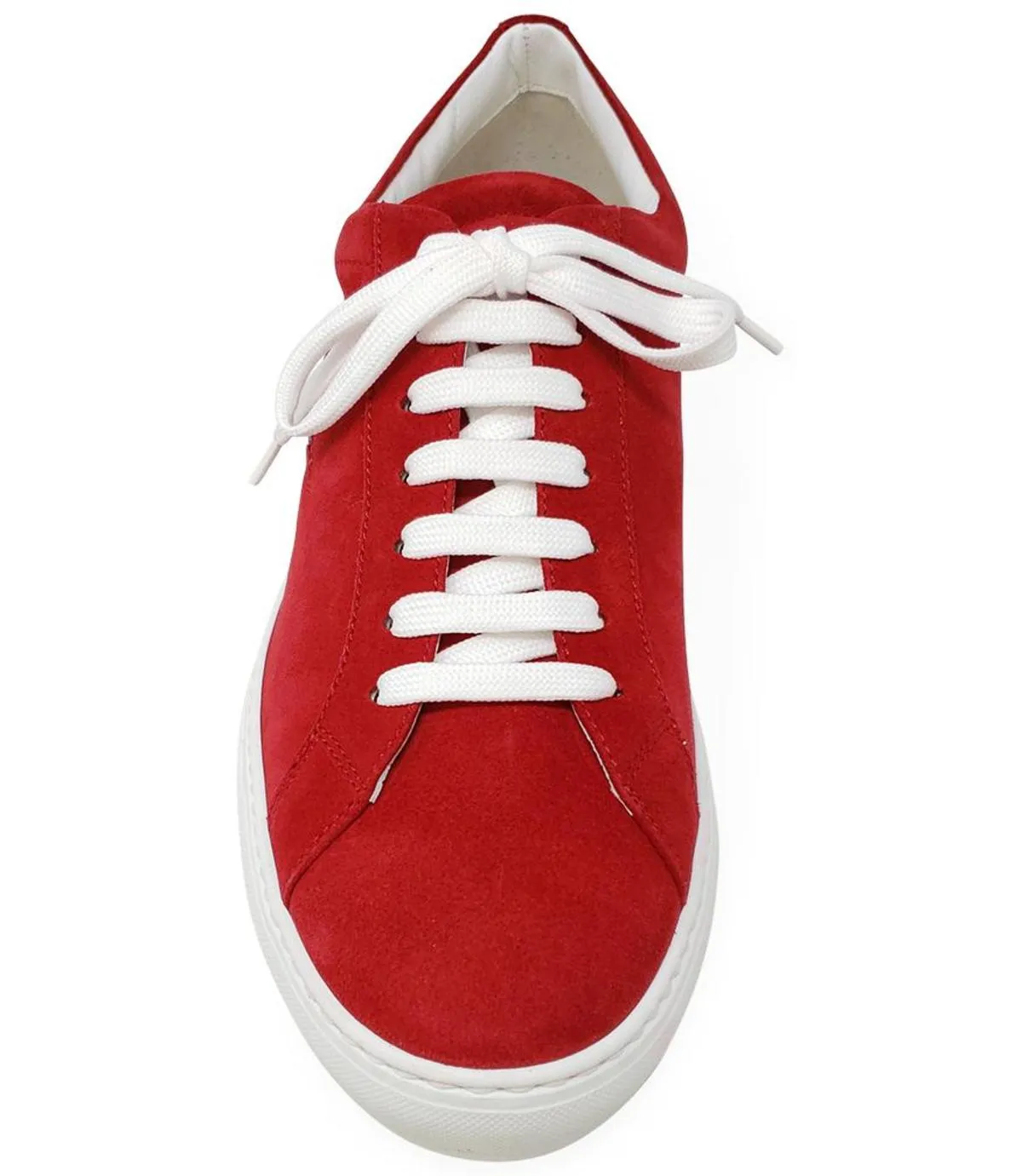 Suede Sirius Star Mens Sneaker - Red