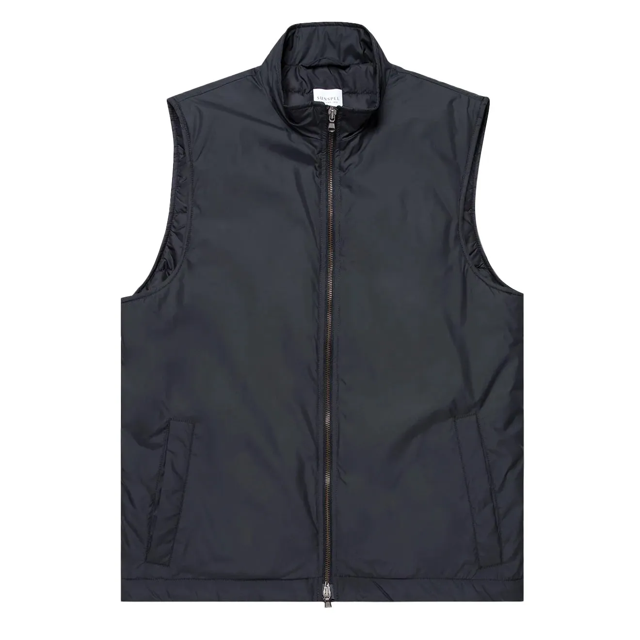 Sunspel Insulated Gilet Navy