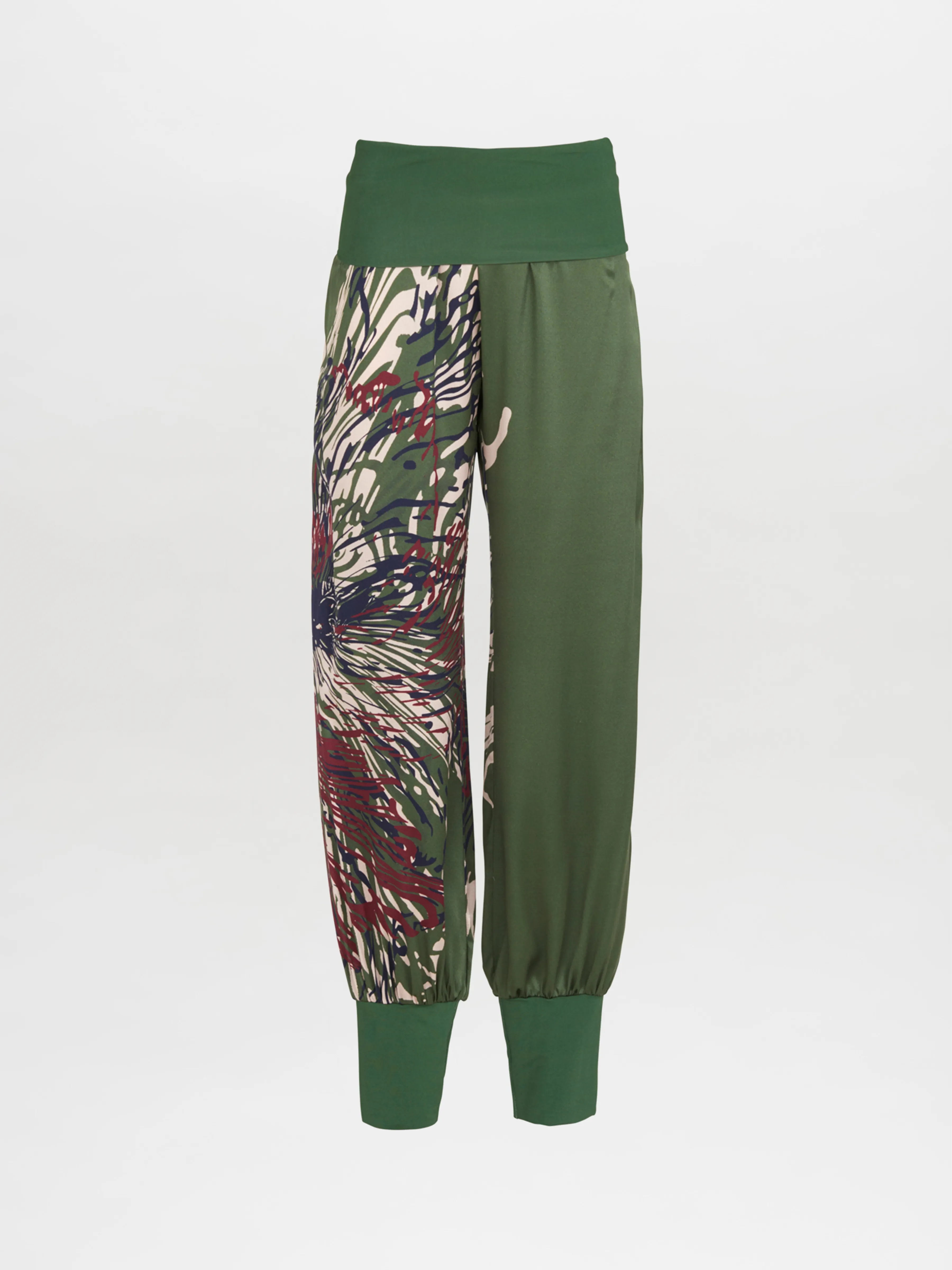 Taboo Pant Green Floral