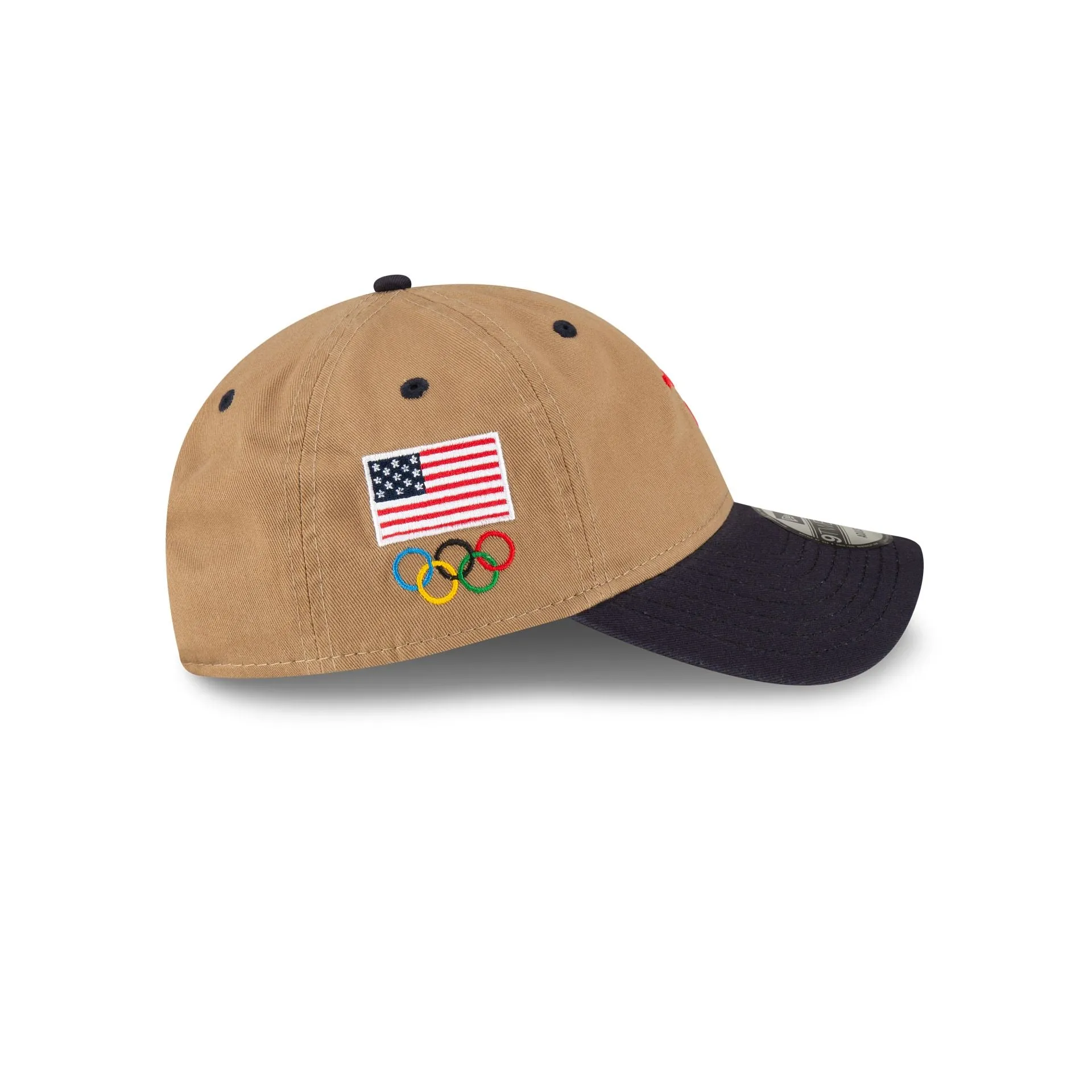 Team USA Boxing Khaki 9TWENTY Adjustable Hat