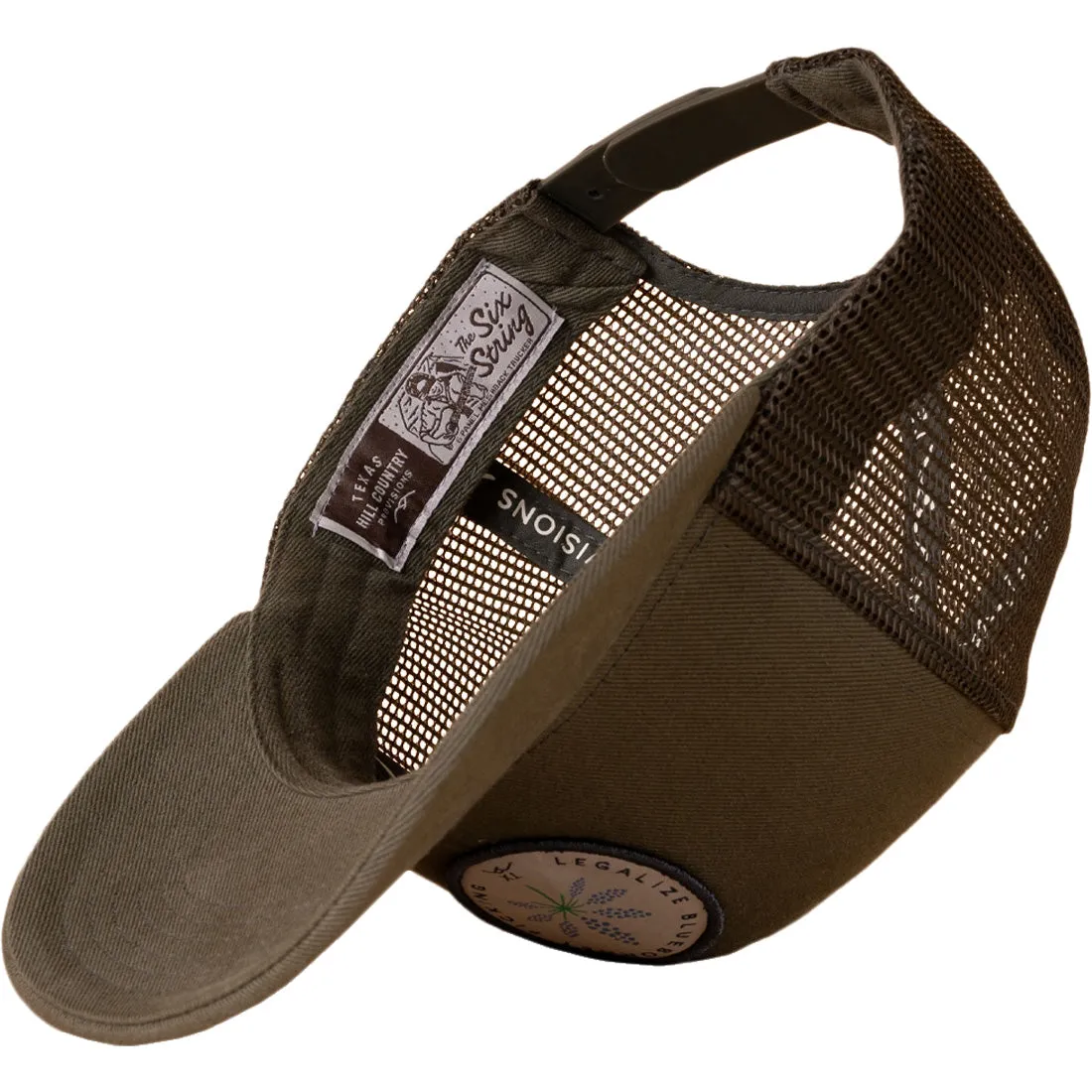 THC Provisions Six String Trucker Hat