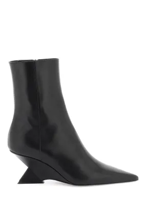 The attico 'cheope' ankle boots 236WS712L019 BLACK