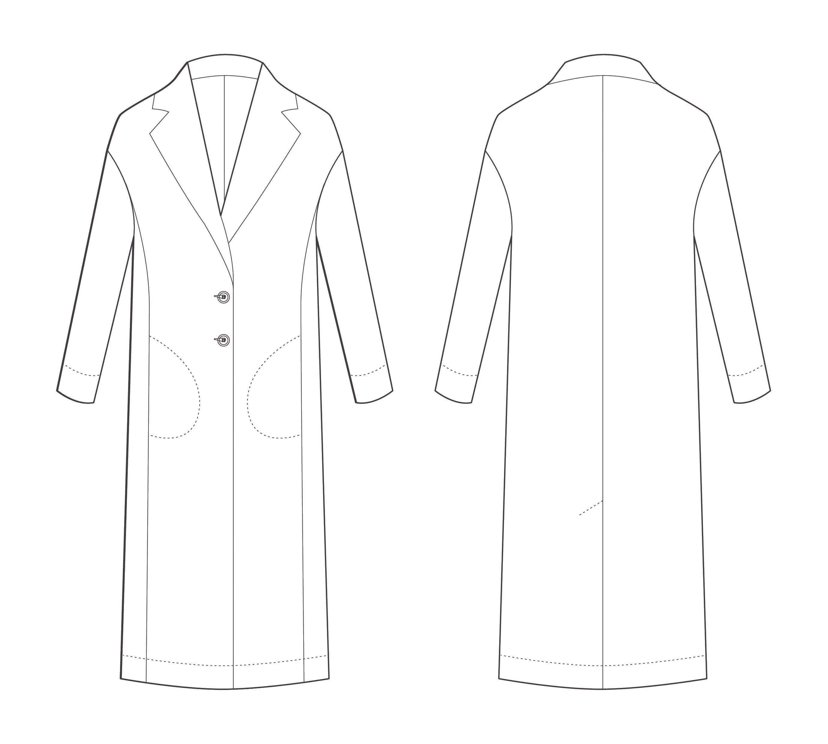 THE AVID SEAMSTRESS  The Coat Sewing Pattern