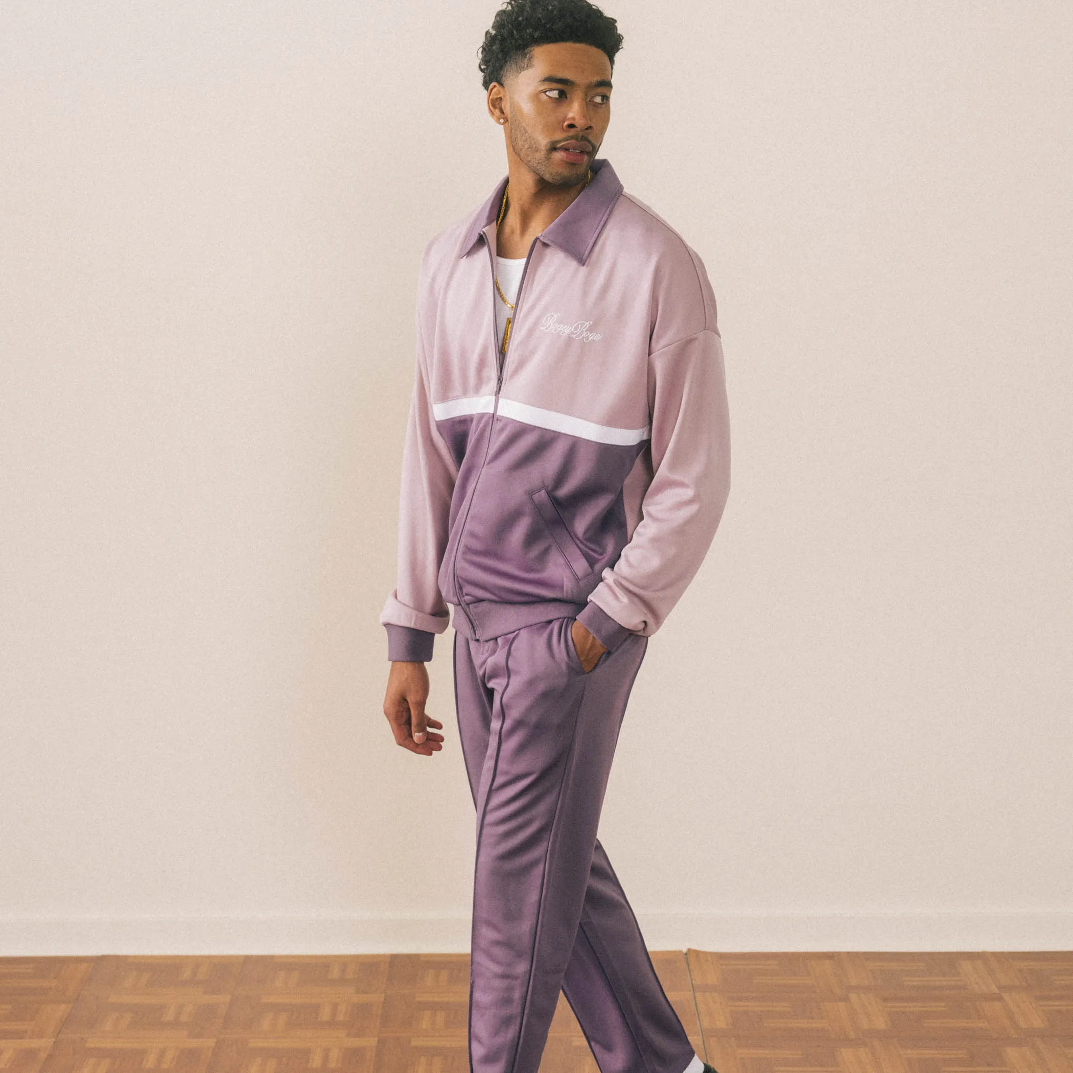 The Bogey Boys Tracksuit Pant - Lavender