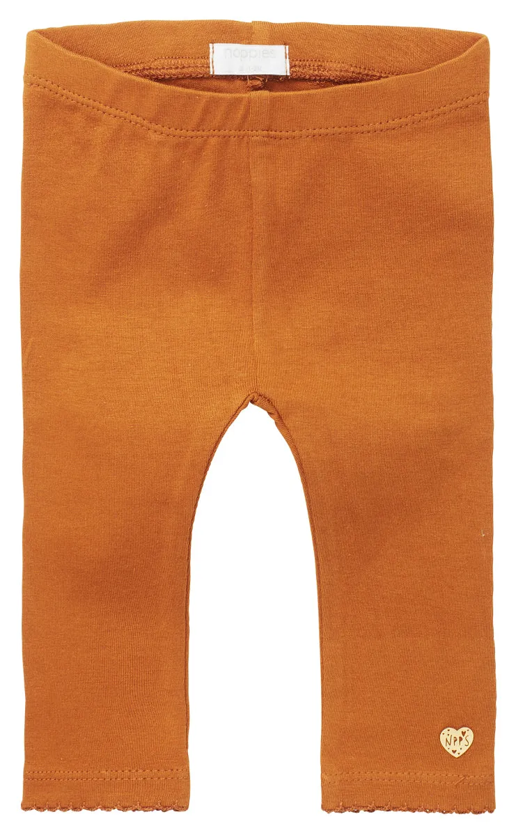 The Montague Leggings - Rust - BABY