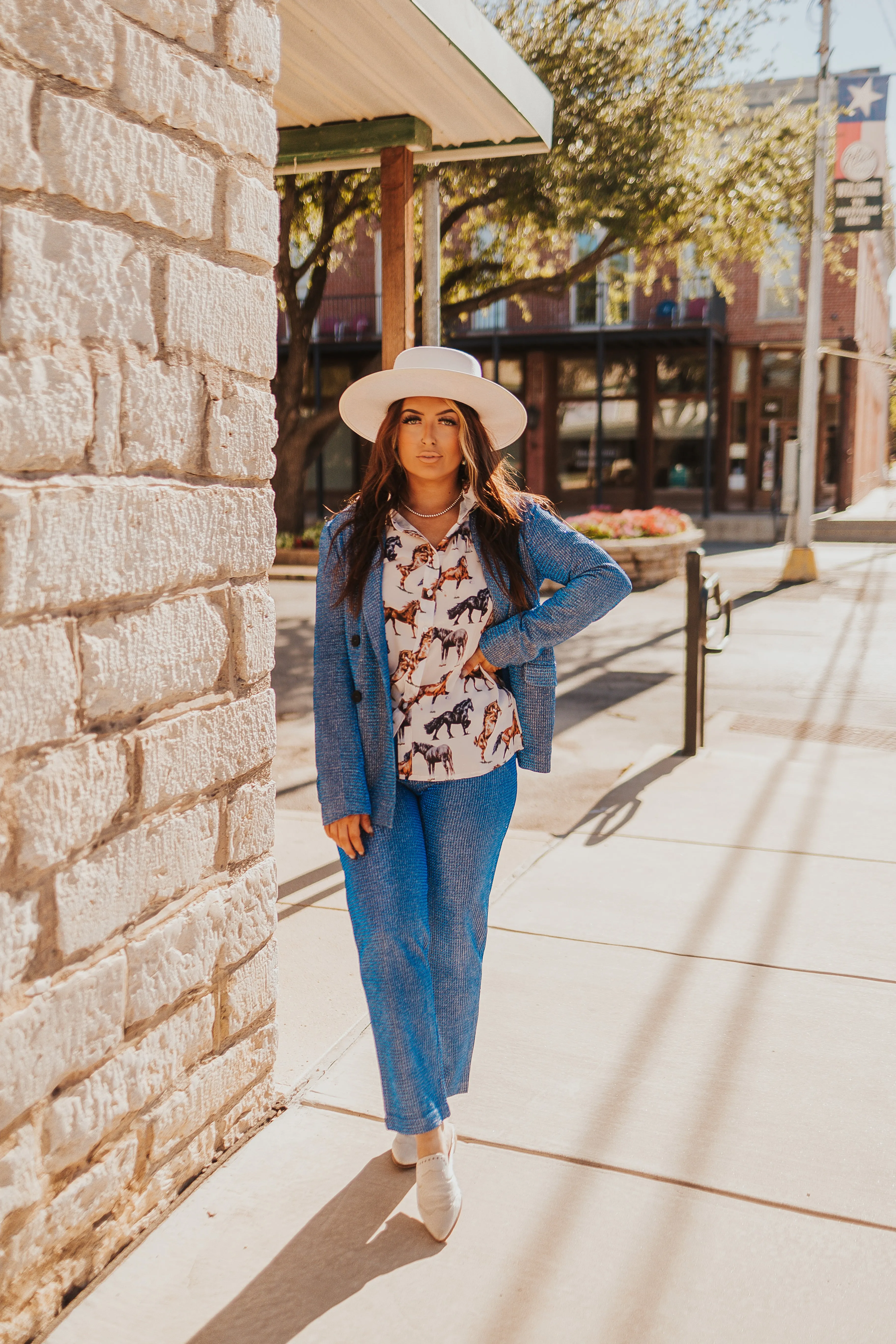 The Show Stopper Blazer in Blue