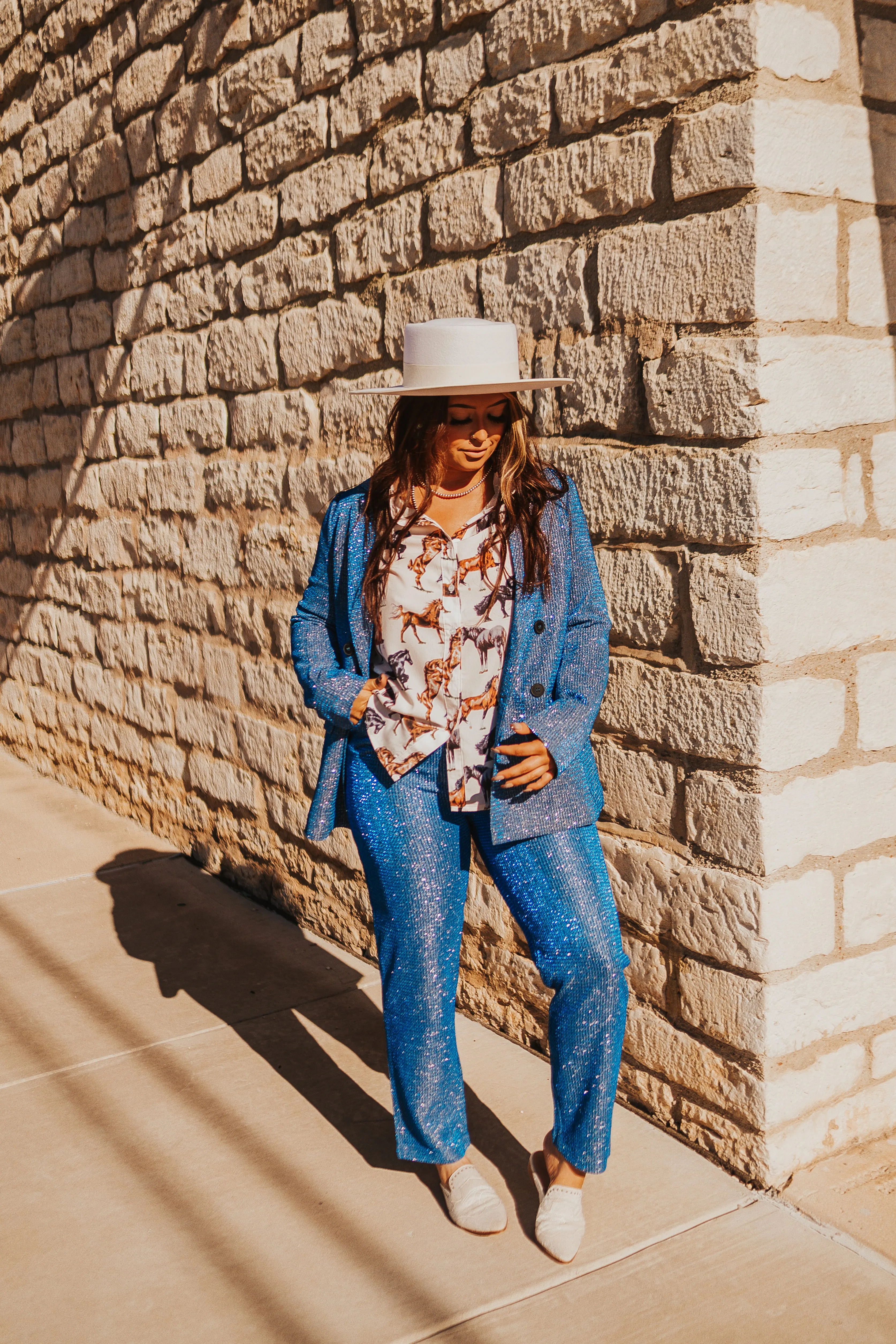 The Show Stopper Blazer in Blue