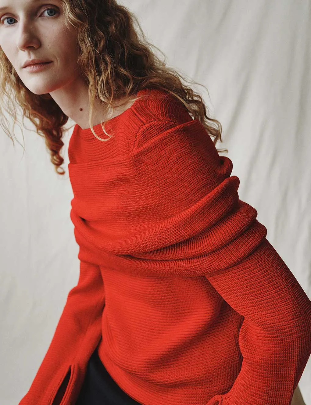 The Silk Boatneck Sweater