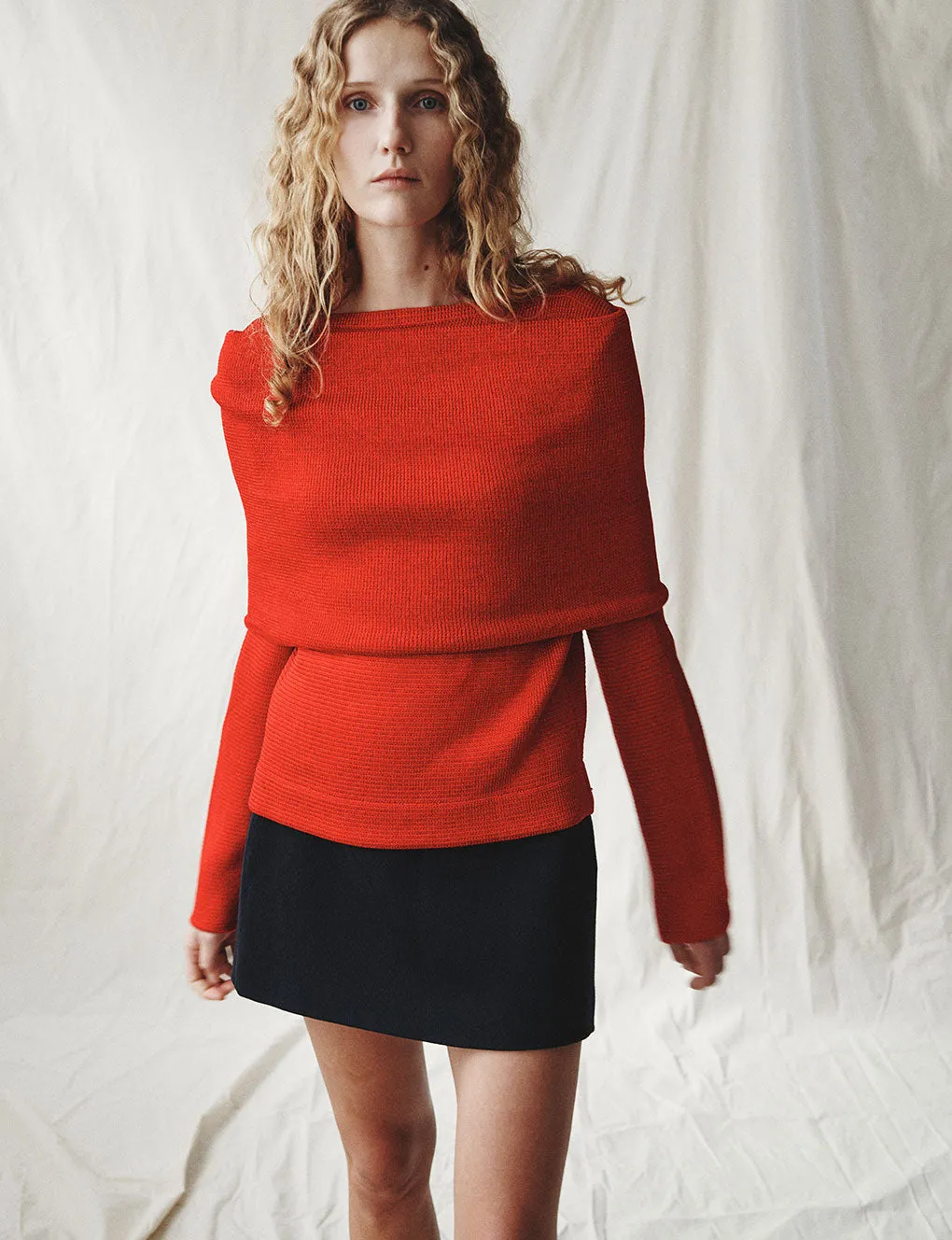 The Silk Boatneck Sweater