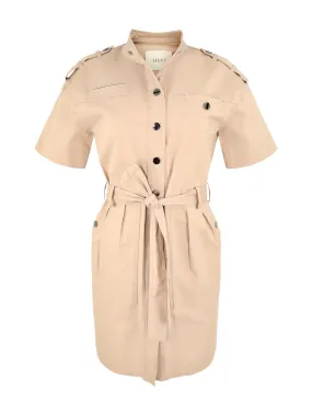 Theo Thallo Safari Dress in Sand